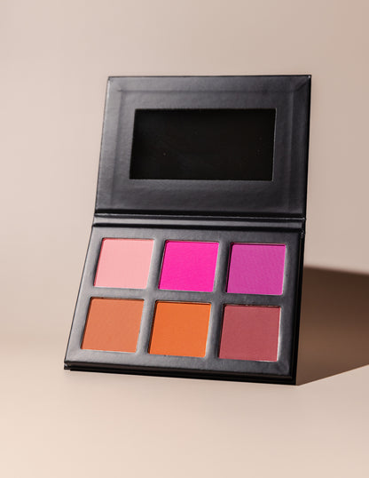 Sunset blush palette