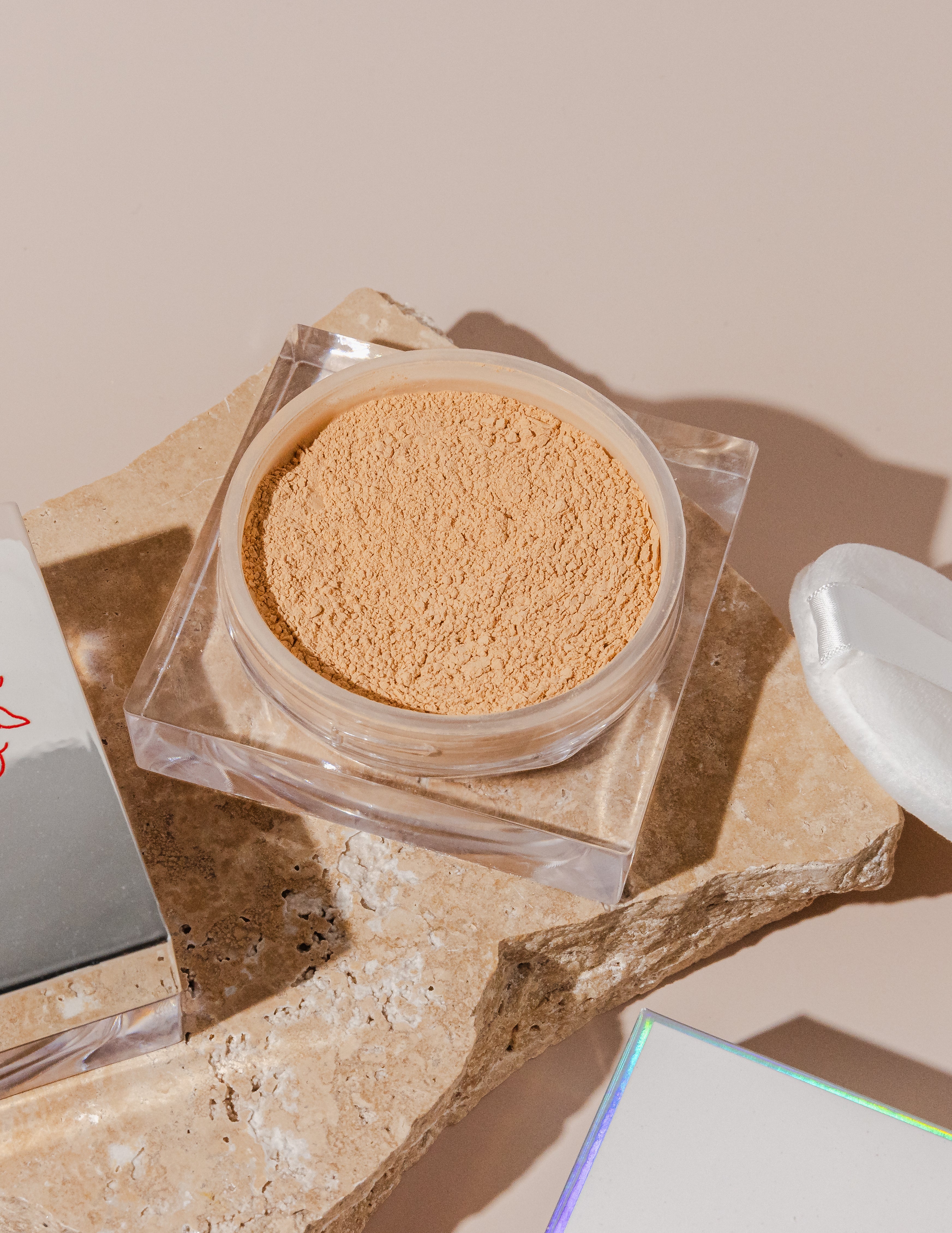 No-Flashback Loose setting powder